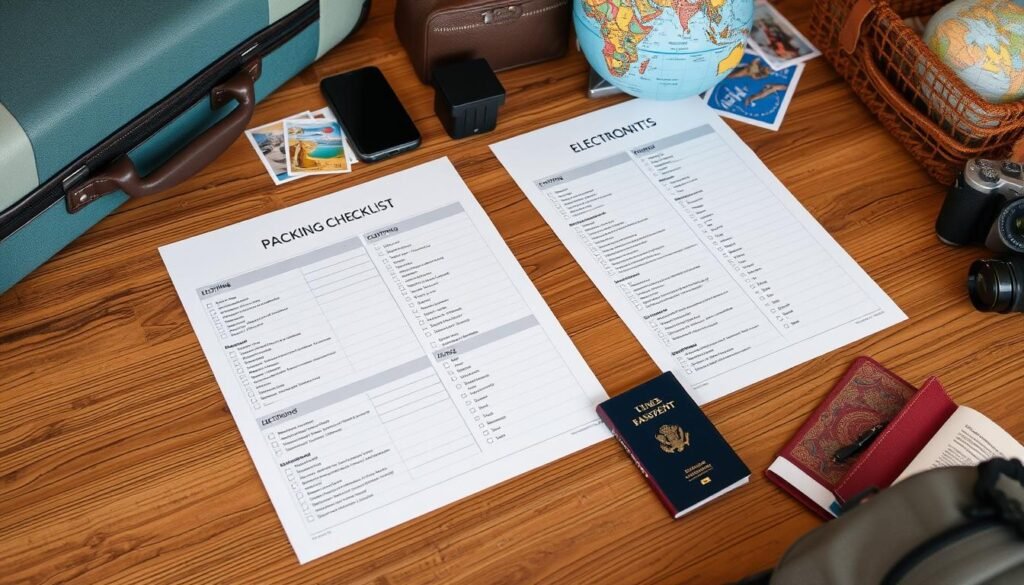 packing checklist packing checklist