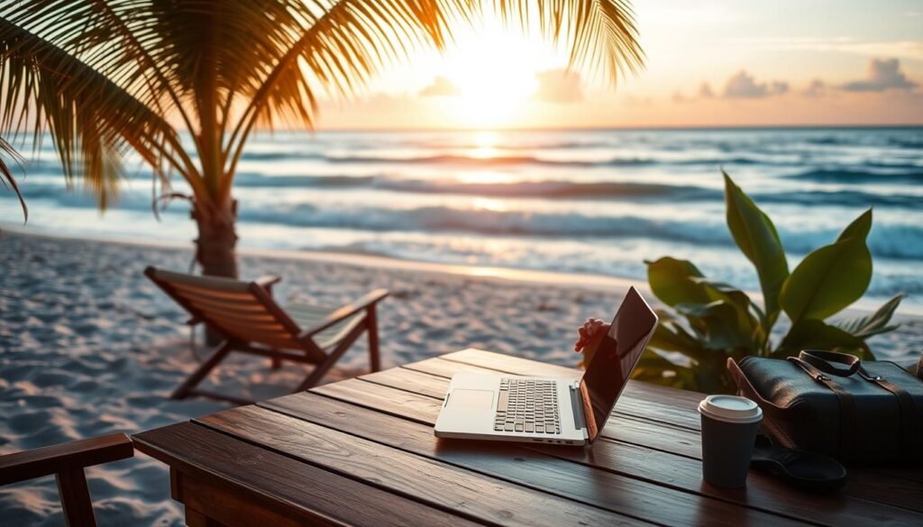 remote work travel