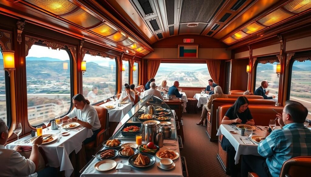 train dining options train dining options