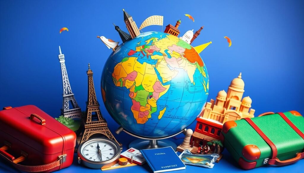travel around the world